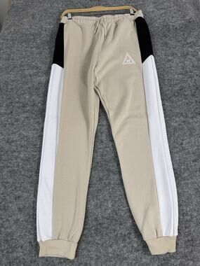 Boohoo Man Sweatpants XLT XL Tall Men Joggers Color Block Fleece N49